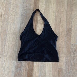 Cotton On Black Halter Top